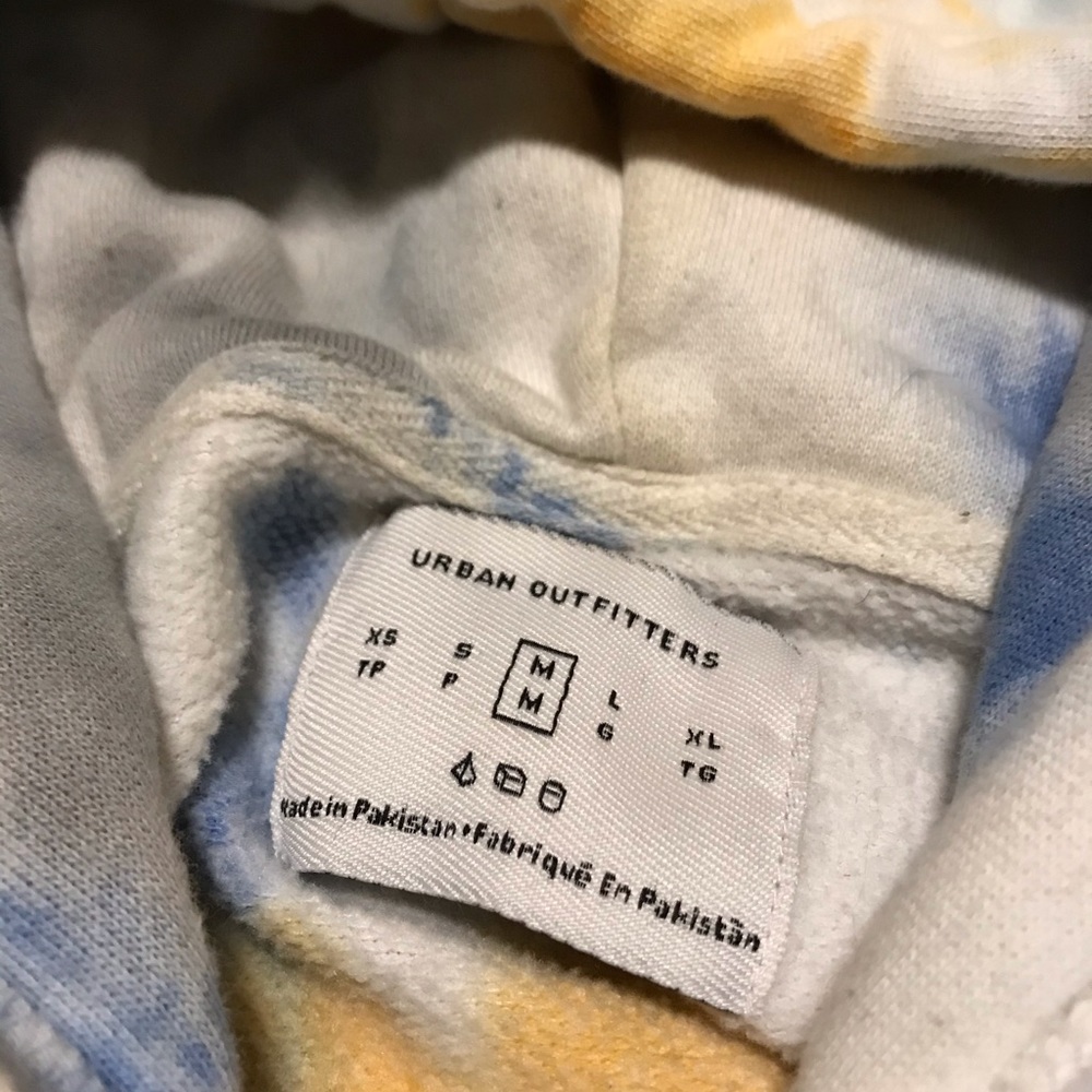 Urban Outfitters Hoodie Sweatshirt Tie Dye Medium - Picture 5 of 8